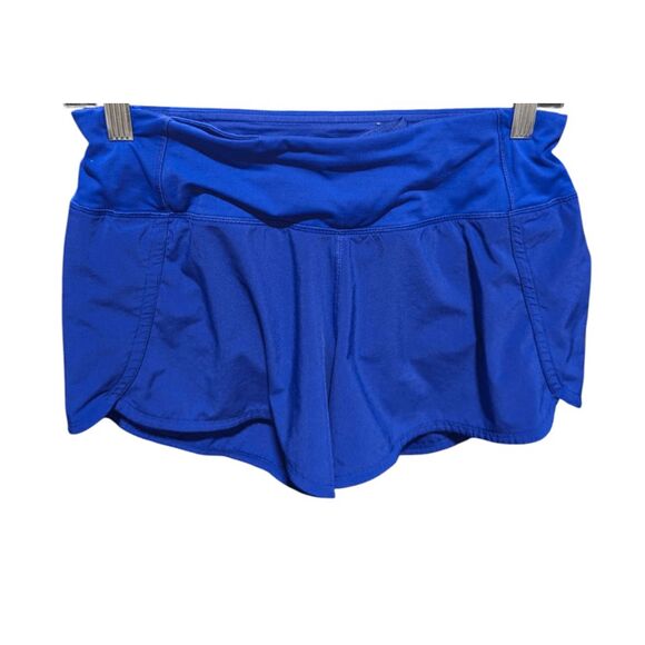 LULULEMON ATHLETICA Run Times Short II 4' In Lazurite Size 4 - Picture 4 of 5